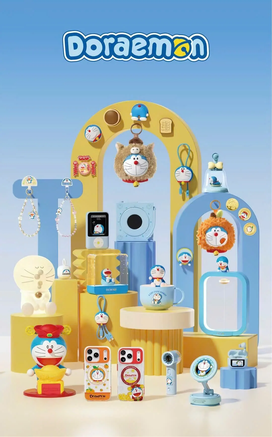 Bộ sưu tập phụ kiện Doraemon của ROCK
